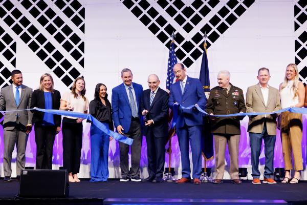 This is a photo from the Grand Re-Opening of Memorial Coliseum on Saturday, April 26, 2025. Photo courtesy of UK Athletics