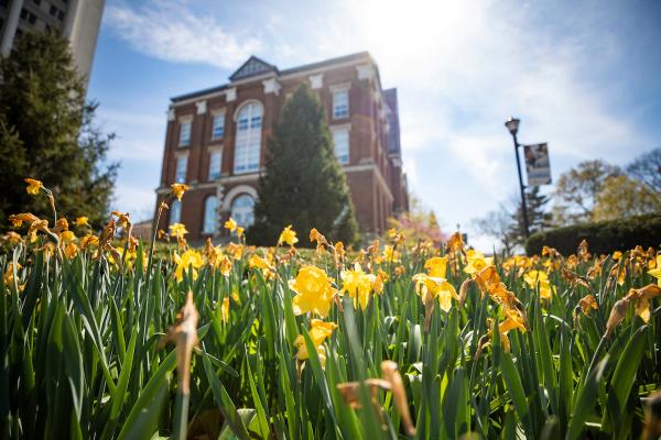 Spring photos on campus on March 3, 2020.