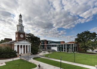 Memorial Hall on a sunny day