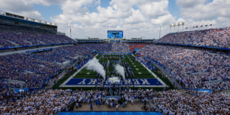 Photo from the west end zone of Kroger Field