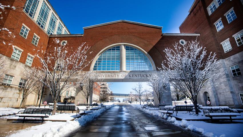 This is a photo of the UK medical campus. 