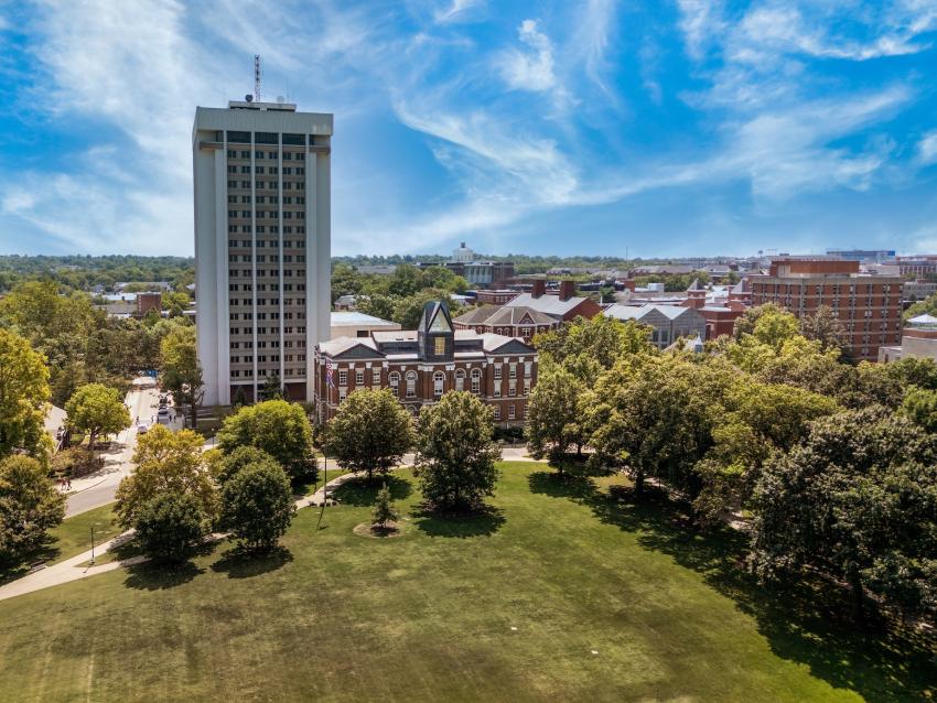 This is a photo of the University of Kentucky campus. 
