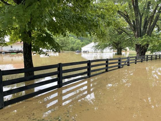 Photo of flooding in Eastern Kentucky